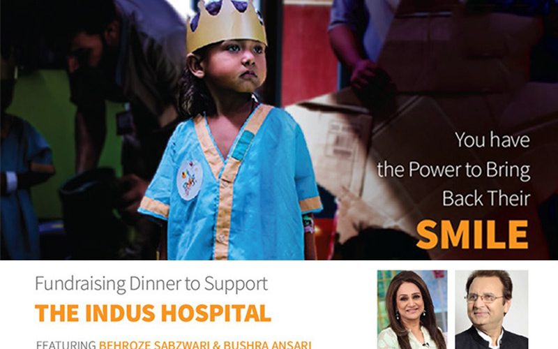 Fund Raising Dinner in Surrey to Support Indus Hospital featuring Behroze Sabzwari and Bushra Ansari