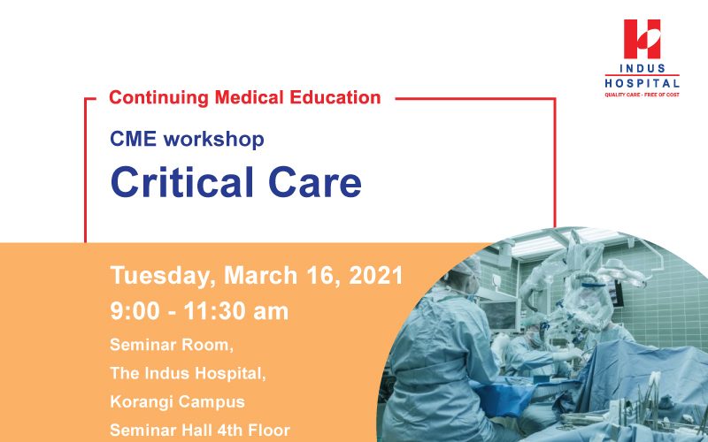 CME Workshop on ‘Critical Care’