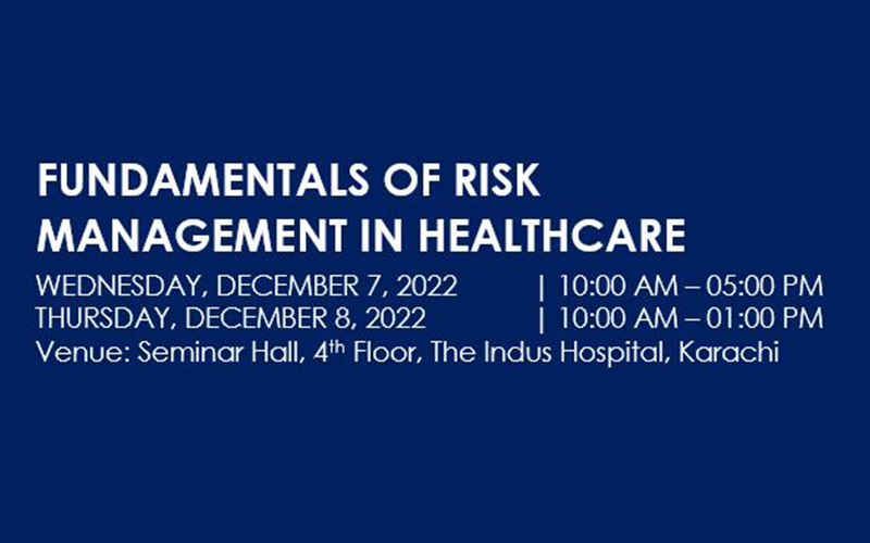 Fundamentals of Risk Management in Healthcare